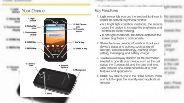 <b>Samsung Transform ni se dezvaluie... din greseala</b>Ce eroare mai mare poate face un operator decat sa publice din greseala manualul unui telefon pe care nu l-a lansat inca? Eroarea apartine celor de la Sprint, care printr-o scapare de zile mari au lasat sa ajunga pe Sprint.com manualul handsetului Samsung...