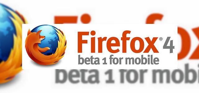 <b>Firefox 4.0 beta disponibil acum pe terminalele Android</b>Cunoscut in prealabil drept Fennec, varianta mobila a browserului Firefox a atins acum versiunea 4.0 beta si este disponibila pe terminalele Android. Am testat acest browser mobil pe Google Nexus One si spre deosebire de versiunile mai vechi, acest soft...