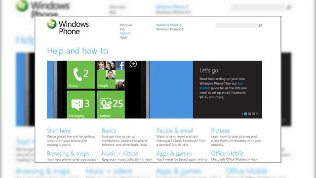 <b>Ultimele pregatiri pentru lansarea lui Windows Phone 7: Microsoft ofera un ghid pentru noii utilizatori</b>Microsoft face in tacere ultimele pregatiri pentru debutul lui Windows Phone 7 de maine si aflam ca gigantul din Redmond si-a updatat site-ul Windows Phone, astfel incat sa includa informatii despre nou platforma. Acest link ar trebui sa duca spre lista...