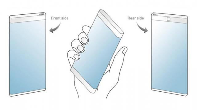 <b>Samsung brevetează un smartphone cu ecran înfăşurat în jurul carcasei şi butoane de gaming</b>La ordinea zilei au început să fie în ultima vreme brevetele celor de la Samsung după cum se întâmplă și astăzi când vedem o nouă abordare de design gândită de către sud-coreeni. Avem parte aici de un brevet ce prezintă un ecran care se 