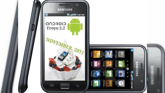<b>Android 2.2 pe Samsung Galaxy S din 11 noiembrie; data finala confirmata!</b>Dupa speculatii si numeroase amanari, am aflat in sfarsit si data finala la care se va realiza update-ul Froyo al lui Samsung Galaxy S. Terminalul va beneficia de Android 2.2 dupa saptamani bune de asteptari incepand cu 11 noiembrie. Cel putin operatorii...