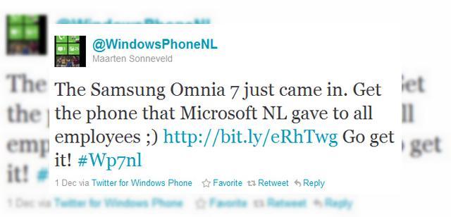 <b>Smartphone-uri Windows Phone 7 gratis... doar pentru angajații Microsoft</b>Microsoft a confirmat recent că a început să ofere angajaților săi telefoane Windows Phone 7 gratuite, după cum promisese odată cu lansarea platformei. Compania va oferi celor 89.000 de angajați handseturi, iar intrarea în vigoare a gratuității...