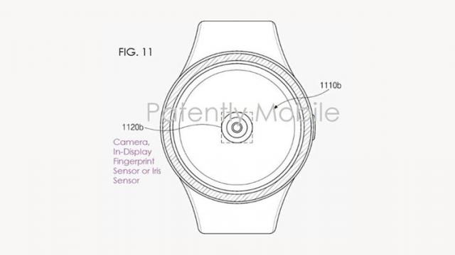 <b>Samsung își imaginează un smartwatch ce are scanner de amprente integrat în ecran, dar și cameră foto; Ar putea fi Galaxy Watch 2 </b>Se pare că sud-coreenii de la Samsung au prins gustul terminalelor cu scanner de amprente integrat în ecran, o tehnologie pe care vor să o aducă și în zona de smartwatch-uri. Acestea fiind spuse descoperim astăzi un brevet proaspăt care