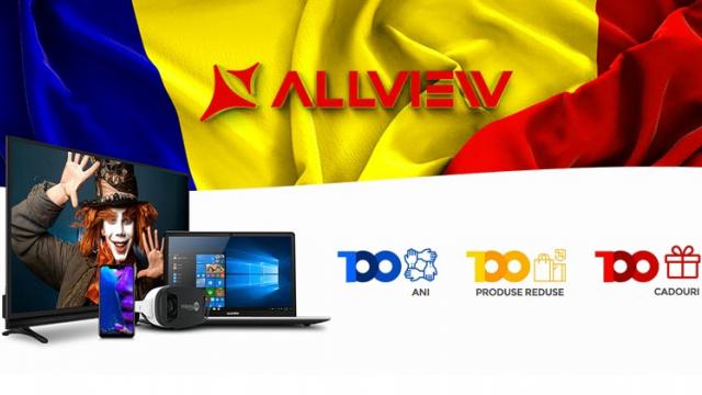 Allview înca are reduceri cu ocazia Centenarului! 100 produse cu discount și 100 cadouri