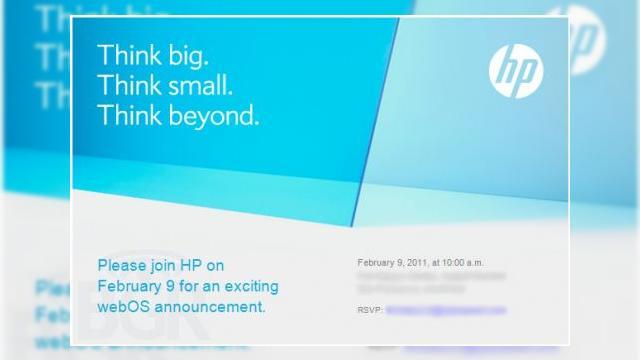 <b>HP lansează tabletele PalmPad cu webOS pe 9 februarie?</b>O invitație recentă la un eveniment HP din data de 9 februarie ar putea marca lansarea tabletelor PalmPad dotate cu webOS. Observați că platforma este menționată și în invitația publicată mai jos, semn că am putea asista fie la un debut de...