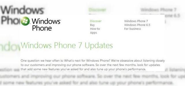 <b>Actualizarea lui Windows Phone 7 sosește În curând; ce ne rezervă ea?</b>Microsoft tocmai a lansat un site dedicat pentru actualizarea lui Windows Phone 7, care va avea loc în curând. Printre funcțiile incluse în noul software se număra copy/paste și altele, pe care le aflați mai jos. &nbsp; Site-ul în cauză vine și...