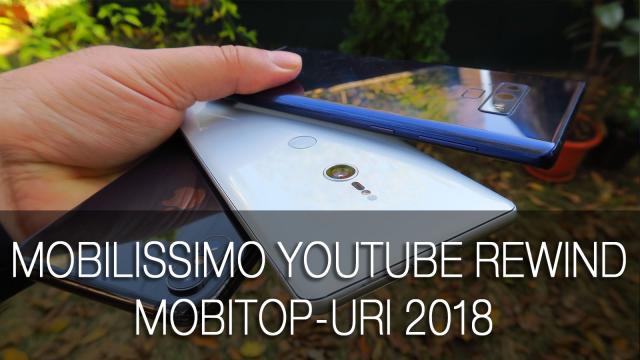<b>Mobicast YouTube Rewind 2018: Topuri 10 de final de an, FAIL şi WIN, întrebări, Black Mirror Bandersnatch şi Bird Box pe Netflix</b>Am revenit cu ultimul Mobicast din 2018 şi primul Mobicast din 2019. E momentul pentru un nou podcast şi videocast săptămânal, ajuns la un episod special YouTube Rewind, de această dată unul marca Mobilissimo.ro. Am recapitulat topurile 10 ale..