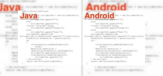 <b>Android copiază cod direct din Java, s-a ajuns la proces: Oracle versus Google</b>Duelul dintre companiile de top continuă, o nouă rundă de "box legal" desfășurându-se între Oracle și Google, pe tema similarității de cod dintre Android și Java. Aparent 43 de fișiere sursă din sistemul de operare mobil al celor de la Google...