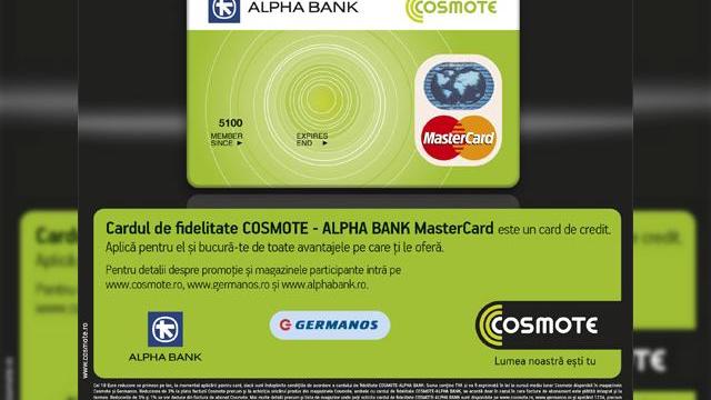 <b>Reduceri și premii de 100 lei pentru deținătorii cardului Cosmote Alpha MasterCard</b>Alpha Bank România și Cosmote au anunțat inițierea unei campanii promoționale care include atât premii cât și reduceri pentru posesorii cardului de credit Cosmote Alpha MasterCard. Lansat în octombrie 2010, cardul este disponibil începând cu...
