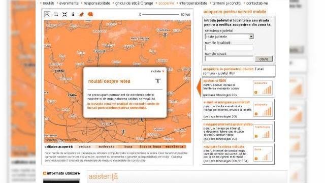 <b>Orange Îți permite să verifici calitatea semnalului online</b>Orange tocmai a anunțat lansarea unei aplicații online care permite utilizatorilor să verifice calitea semnalului în zonele care îi interesează. în plus, același serviciu vă oferă posibilitatea să vă exprimați opinia în legătură cu...