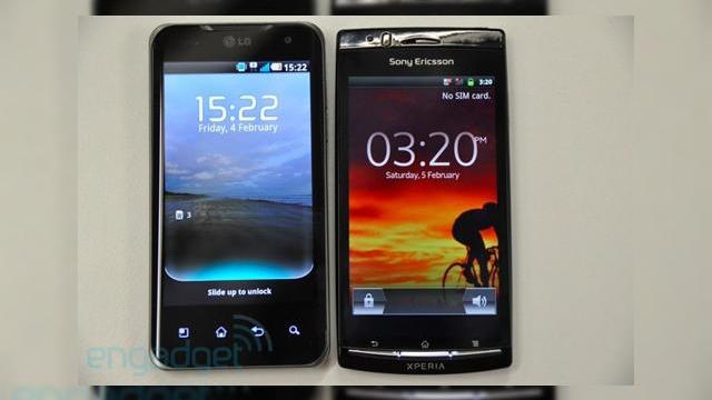 <b>Telefonul dual core versus cel mai subțire smartphone din lume: LG Optimus 2X vs Xperia Arc (Video)</b>Engadget are pentru voi un duel mai de calitate decât cel dintre doi luptători de categorie grea. Este vorba despre o comparație la nivel de look și design între primul telefon dual core, LG Optimus 2X, și cel mai subțire telefon din lume, Sony...