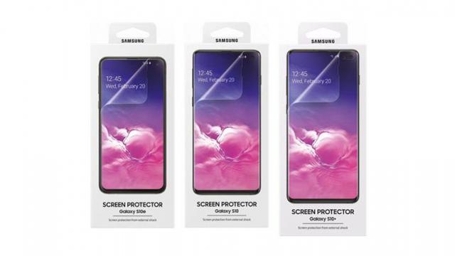 <b>Ne-am liniştit: protecţiile oficiale de ecran Samsung Galaxy S10 vor funcţiona cu cititorul de amprente integrat în display</b>În ultima lună a fost un întreg tam-tam, când a apărut informaţia că sunt probleme cu protecţiile de ecran de Galaxy S10. Ele nu ar permite folosirea cititorului de amprente integrat în ecran, decât dacă au un orificiu special pentru asta