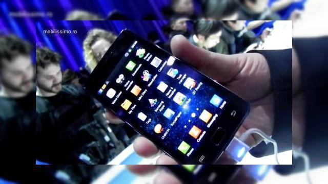 <b>MWC 2011: Samsung Galaxy S II Într-o experiență hands-on Mobilissmo, direct din Barcelona (Video)</b>Trimisul nostru la Barcelona, Zsolt Tamassy revine cu un material inedit: o experiență hands on cu mult-așteptatul Samsung Galaxy S II, cel mai subțire smartphone din lume. Terminalul este mânuit de către Sorin Manea, telecom division manager la...