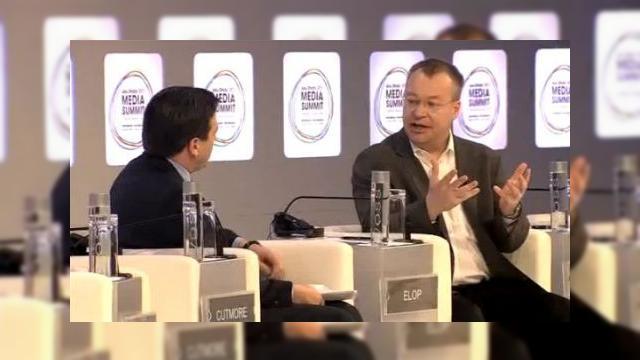 <b>23 de minute cu CEO-ul Nokia, Stephen Elop; iată ideile și planurile de viitor ale duetului Microsoft + Nokia (Video)</b>Vorbind în cadrul evenimentului Abu Dhabi Media Summit, CEO-ul Nokia, Stephen Elop a oferit detalii despre parteneriatul cu Microsoft și planurile de viitor ale companiei pe care o conduce. Nici subiecte precum Symbian sau Android nu a fost ocolite, sau...