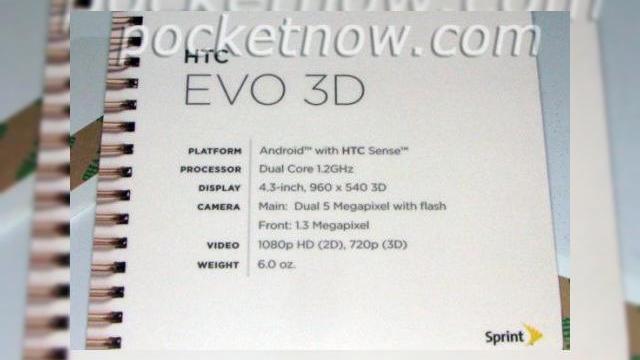 <b>HTC EVO 3D, primul telefon cu ecran tridimensional și procesor dual core al celor de la HTC</b>Dacă noile terminale HTC de la Mobile World Congress nu au fost chiar atât de impresionante ca și cele ale rivalilor companiei taiwaneze, ei bine HTC se revanșează la CTIA 2011. Acest eveniment debutează astăzi în Orlando, SUA și va include,...