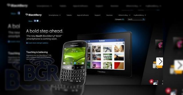 <b>BlackBerry Bold Touch apare pe pagina oficială RIM Înainte de anunțul său oficial!</b>Printr-o greșeală atât de comună marilor companii producătoare de telefoane, BlackBerry Bold Touch a apărut pe site-ul producătorului său, RIM. și asta deși de abia săptămâna viitoare vom vedea acest terminal anunțat oficial în cadrul...