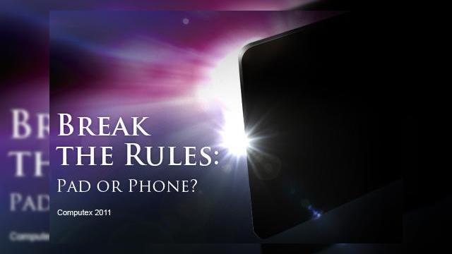 <b>ASUS pregătește un telefon-tabletă pentru Computex 2011? Iată cum ar putea arăta ineditul terminal!</b>Ideea de hybrid tabletă-telefon nu este nouă mai ales dacă ne gândim la Motorola Atrix și al său "lapdock", care îi permitea să devină creierul unui laptop. Având în vedere teasingul făcut de ASUS pentru Computex 2011 (Pad or Phone?) ne...
