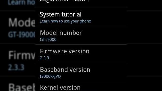 <b>Samsung Galaxy S primește Android 2.3.3 prin Kies (oficial)</b>în vreme ce Samsung Galaxy S II începe să atingă performanțe demne de predecesorul său, atingând peste 1 milion de unități activate în Coreea de Sud, nici Galaxy S nu sta chiar rău, fiind acum la zi cu actualizările software. Astfel, aflăm...