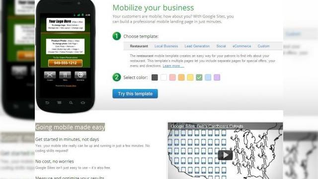 <b>Construiește-ți propriul site - versiunea mobilă - cu noul builder Google (gratuit)</b>Google are o săptămână foarte ocupată, lansând produs după produs. întâi am văzut un nou design al paginii principale a motorului de căutare, apoi o lansare locală împreună cu Orange România a unui serviciu evoluat de navigare, iar ieri am...