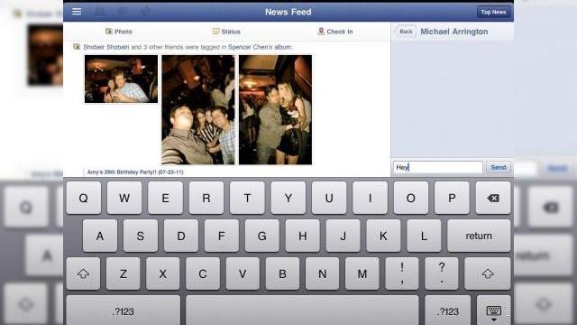 <b>În sfârșit o aplicație Facebook oficială pentru iPad - detalii ascunse În noua aplicație FB pentru iPhone</b>Cei de la TechCrunch au realizat o descoperire importantă cu câteva ore în urmă, astfel că analizând codul aplicației Facebook pentru iPhone (noua versiune) au descoperit detalii despre varianta aplicației pentru iPad, pe care au testat-o apoi....
