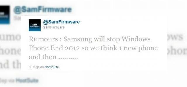 <b>Adio Microsoft... rămâi cu Nokia! Samsung va părăsi ecosistemul WP7 din 2013?!</b>După o scurtă perioadă în care zvonurile îi dădeau pe cei de la Samsung drept revoltați de favorizarea Nokia la capitolul personalizare a interfeței în WP7, iată că apare o nouă schismă între Microsoft și Samsung, cel puțin la nivel de...