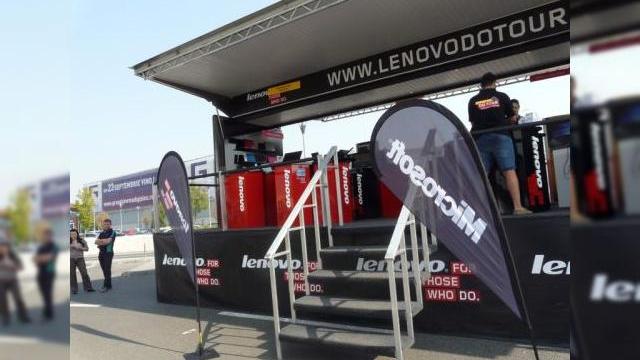 <b>Lenovo Do Tour 2011 - experiența Mobilissimo la caravana Lenovo de la Băneasa Mall: tablete, laptopuri și antren (Video)</b>Pe 23 și 24 septembrie caravana Lenovo Do Tour a ajuns la București în cadrul turneului sau european de promovare a produselor companiei. Cu această ocazie, Mobilissimo.ro si Tablet-News.com s-au prezentat la Băneasa Mall pe 24 septembrie, pentru a...
