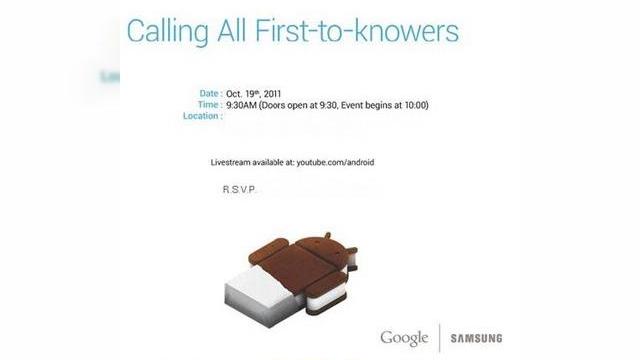 <b>Galaxy Nexus (Nexus Prime) și Android Ice Cream Sandwich se lansează peste doar câteva ore! Iată cum poți fi primul care află despre ele</b>Dacă sunteți genul de persoană care trebuie să afle mereu prima atunci când ceva se întâmplă în universul tech veți fi încântați să aflați că Nexus Prime/Galaxy Nexus și Android Ice Cream Sandwich vor fi prezentate oficial peste câteva...