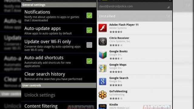<b>Android Market 3.3.11 disponibil acum sub formă de APK, vine cu setări noi; Descarcă-l de aici!</b>Cea mai nouă versiune a lui Android Market a început să fie disponibilă pe numeroase terminale și ați putut vedea o variantă recent a aplicației și pe Xperia Ray în recenzia noastră de aici. Ei bine, un nou update este acum disponibil, conform...