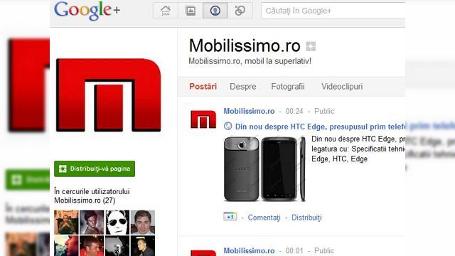 <b>Google+ are acum pagini speciale pentru branduri/companii și adaugă și funcția Direct Connect de cautare Pages direct din Google</b>Google+, serviciu de socializare care la ultima numărătoare avea 40 de milioane de conturi active are acum o nouă secțiune și anume cea Pages. Aceasta este destinată paginilor speciale ale brandurilor și oricine poate crea propria pagina pentru a...