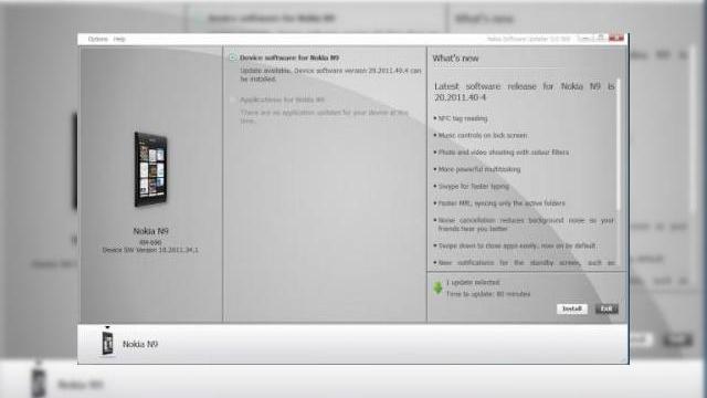 <b>Actualizarea lui Nokia N9 disponibilă acum prin Nokia Software Updater</b>Nokia N9 continua să stârnească discuții și să facă furori, acest prim telefon MeeGo primind acum și o mult așteptată actualizare la versiunea de soft v20.2011.40-4. Recenzia să o găsiți aici, iar acum actualizarea se poate realiza nu doar...