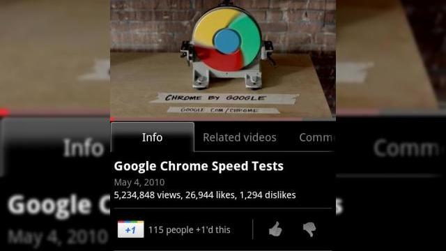 <b>Aplicația YouTube pentru Android primește o actualizare: acum și cu buton +1</b>De vreme ce Google a actualizat aplicații din Android precum Gmail sau Google Reader, i-a venit și rândul lui YouTube să treacă la o variantă mai modernă. Aplicația a ajuns acum la versiunea 2.3.4, care aduce câteva funcții interesante, pe care...