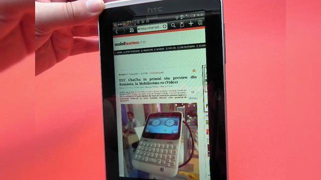 <b>Prima tabletă single core cu Android 3.2 HoneyComb - HTC Flyer</b>Sper să nu mă înșel și afirmația din titlu să rămână în picioare. HTC Flyer este prima tabletă dezvoltată de către compania taiwaneză și un mare neajuns era dat de faptul că rula Android 2.2 FroYo. Acum poți avea experiența oferită de...