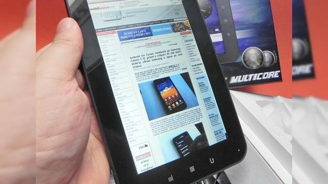 <b>Tableta Allview AllDro Speed scoasă din cutie la Mobilissimo.ro - costă doar 650 de lei! (Video)</b>Allview vine cu o nouă tableta de 7 inch pe piață, de această dată un model care rulează Gingerbread din start și vine cu un procesor de 1.2 GHz. Este vorba despre tableta Allview AllDro Speed, pe care o vedeți scoasă din cutie pe masa de teste...