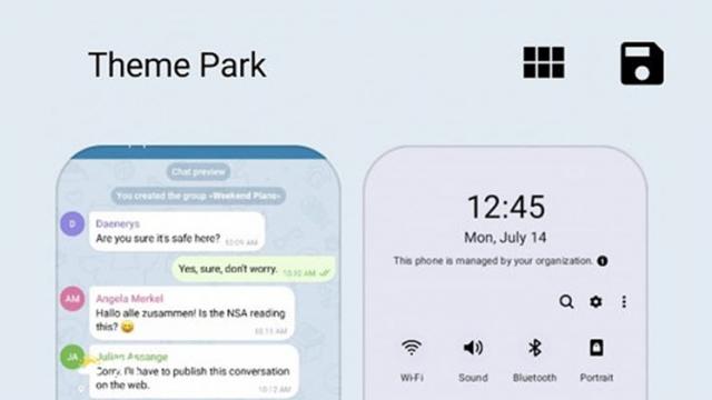 <b>Samsung lansează o aplicaţie care îţi permite să creezi propriile teme de smartphone</b>Samsung este una dintre puţinele companii producătoare de telefoane care au mare grijă cum arată fundalurile, iconurile şi temele de pe telefoanele sale. Pun la bătaie o sumedenie de teme cu plata în magazinul