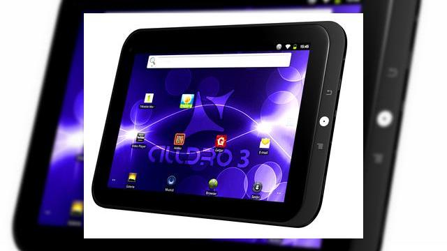 <b>Allview anunță AllDro 3, prima tabletă Allview cu ecran de 10 inch, costă 1149 de lei! (Video)</b>Producătorul autohton Allview tocmai a anunțat debutul primei sale tablete de 10 inch, modelul AllDro 3, pe care îl puteți admira mai jos. Device-ul costă 1.149 lei la evoMAG și îl puteți vedea în acțiune în clipul de prezentare de la finalul...