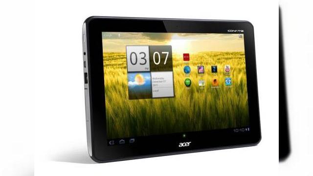 <b>Acer Iconia Tab A200 - tabletă HoneyComb de buget</b>A început a fi afișată în stocurile Best Buy din SUA, dar cum știu că se mișcă repede și magazinele de profil din România s-ar putea ca în zilele următoare să o vedem la quickmobile,ro, evomag.ro sau emag.ro. ecran capacitiv de 10.1 inch cu...