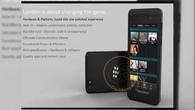 <b>BlackBerry London - imagine nouă scăpată pe web</b>Este un telefon din portofoliul RIM de care s-a tot auzit până acum și bănuiesc că va fi prezentat oficial în viitorul apropiat. Rulează pe BlackBerry 10 și imaginea ajunsă pe web face parte dintr-o prezentare a terminalului. &nbsp; BlackBerry...