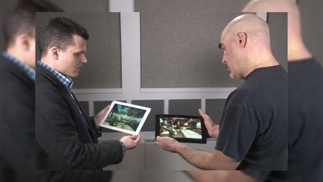 <b>Procesorul A5X de pe iPad 3 versus Tegra 3: duelul jocurilor (Video)</b>Dacă tot avem iPad 3 în teste ne facem antrenamentul pentru review-ul de zilele viitoare, văzând cum testerii din Vest fac o comparație între o tabletă cu Tegra 3 și noul iPad. Duelul se petrece de fapt aici între procesorul A5X și cel quad core...