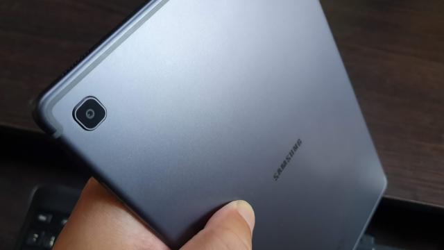 <b>Samsung Galaxy Tab S5e: Camera principală de Galaxy A40 undercover</b>Ştiţi părerea mea despre oamenii care fac poze şi filmează cu tableta, mai ales la nunţi, botezuri şi concerte. Nu e OK! Dar dacă tot e să o faci, măcar să ai o cameră de calitate. Pe Tab S5e avem o cameră singulară de 13 megapixeli, care ştie să filmeze 