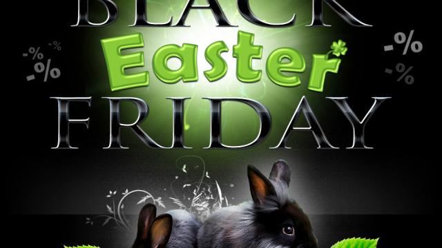 <b>Black Easter Friday a Început la Evomag! Superoferte cu reduceri de până la 50%</b>După cum vă informam ieri, astăzi este o zi de 13 norocoasă, deoarece avem parte de o nouă Vineri Neagră, un Black Easter Friday de la evoMAG cu reduceri pe măsură. E vorba de discounturi de până la 50%, iar nebunia a început la ora 9:00...