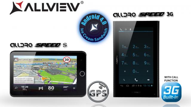 <b>Noi tablete Allview Alldro: Speed Satellite și Alldro Speed 3G</b>Allview anunța astăzi extinderea gamei de tabelte Alldro Speed cu două noi modele, Alldro Speed Satellite și Alldro Speed 3G. Ambele vin cu ecrane capacitive de 7 inch și măsoară mai puțin de un centimetru în grosime. în plus, ambele modele vin...