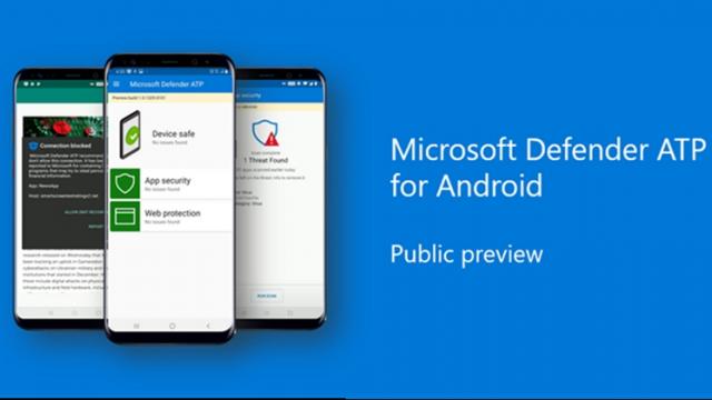 <b>Windows Defender ajunge pe Android, sub formă de aplicaţie care îți protejează telefonul de viruşi, malware - Microsoft Defender ATP</b>Una dintre cele mai apreciate soluţii de securitate în ziua de azi este cea "stock", cea integrată în Windows 10, adică Windows Defender. Microsoft îi extinde acoperirea în segmentul Mobile