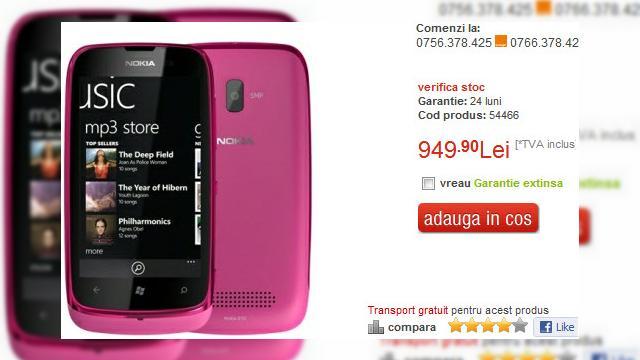 <b>Nokia Lumia 610 disponibil acum la Quickmobile, la un preț accesibil</b>Seria Lumia a celor de la Nokia nu include doar smartphone-urile Nokia Lumia 800 și Lumia 710, pe care vi le-am prezentat deja în review-uri pe Mobilissimo.ro, ci și modelul low end Lumia 610. Pe Lumia 610 și Lumia 900 a pus mâna colegul Emil Dragota...
