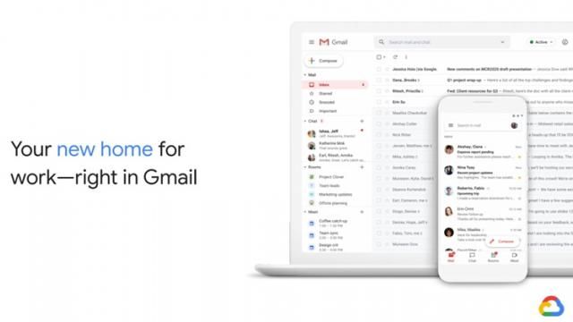 <b>Cel mai nou update Gmail transformă aplicația într-o suită de productivitate; Oferă integrare Chat, Meet, Rooms</b>Printre numeroase anunțuri hardware petrecute în ultimele zile, astăzi iată că avem parte și de nouăți software - Google dezvăluind o actualizare importantă pentru Gmail for G Suite, atât la nivel vizual
