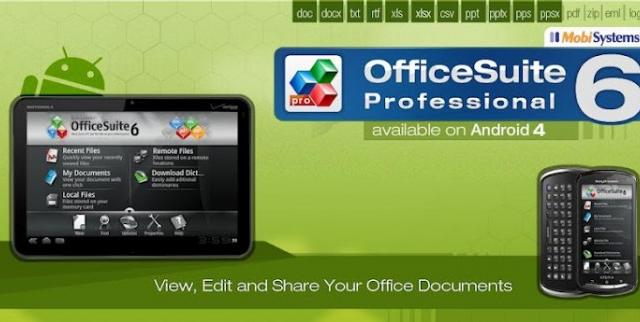 <b>OfficeSuite Pro 6+ acum la un super preț de doar 1 dolar În Google Play Store!</b>Azi avem o reducere incredibilă pentru voi, cea a lui OfficeSuite Pro 6+, una dintre cele mai populare aplicații pentru Android, care permite editarea de documente Office. De la prețul de 14.99 dolari, acum aplicația costă doar 99 de cenți, o...