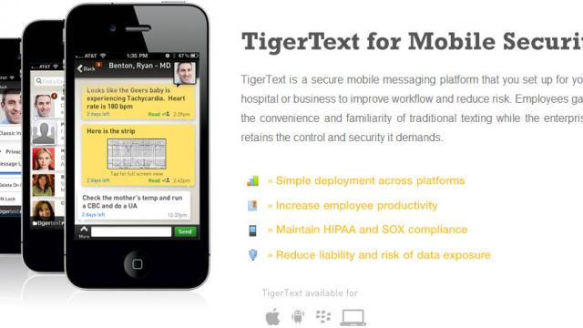 <b>Transferuri protejate de documente criptate, acum cu TigerText cu integrare Dropbox</b>TigerText este un serviciu de mesagerie securizat, iar de curând au anunțat integrarea serviciilor Dropbox, permițând utilizatorilor să trimită documente în siguranță. Printre funcțiile acestui serviciu se numără și posibilitatea de a preseta...