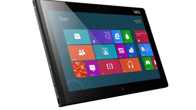 <b>Lenovo anunță tableta ThinkPad Tablet 2 cu Windows 8, CPU Intel</b>Lenovo a anunțat astăzi oficial prima sa tableta Windows 8 cu CPU Intel, ThinkPad Tablet 2. Terminalul vine cu un digitizer opțional și stylus, plus versiuni 3G și modele 4G. în plus, tableta are parte de funcții de securitate îmbunătățite,...