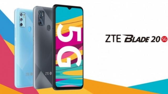 <b>ZTE Blade 20 5G este un alt telefon 5G accesibil cu procesor Dimensity 720 la bord; Costă 190 euro</b>La o zi distanță de la sosirea telefoanelor Vivo S7e 5G și Oppo K7x, ambele echipate cu procesor Dimensity 720, iată că astăzi mai vine un smartphone cu același cipset la bord