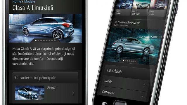 <b>Mercedes-Benz România aduce versiunile site-ului său pentru smartphone și pentru sistemul multimedia</b>Uite o știre mai aparte, o companie ce vinde automobile premium lansează o versiune a site-ului său pentru telefoanele de tip smartphone cât și pentru sistemul multimedia pe care-l regăsiți la unele automobile de top pe care le comercializează....