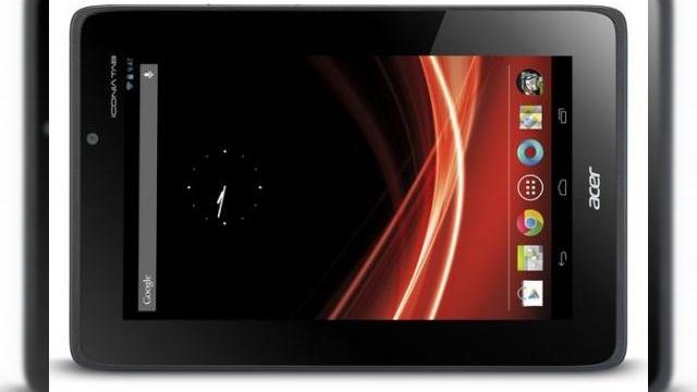 <b>Acer Iconia A110, tableta ieftină cu Android Jelly Bean la bord; Preț sub 200 de euro!</b>Se pare că nu doar tableta Nexus 7 costă puțin și vine cu Jelly Bean la bord, deoarece există acum și un model Acer cu aceleași atribute. E vorba despre Acer Iconia Tab A110, prezentat la Computex 2012, dotat cu ecran de 7 inch și Android 4.1...